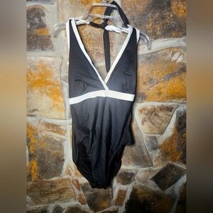 Trim shaper black one piece Swimsuit